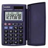 Casio Kalkulačka HS 8 VER, čierna, vrecková, osemmiestna, veľký displej