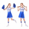 Kostým roztlieskavačky modrý Korbi, veľkosť 152-158