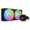 NZXT vodní chladič Kraken 280 ELITE RGB / 2x140mm RGB fan / 4-pin PWM / LCD disp. / 6 let (RL-KR28E-B1)