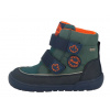 Lurchi Jimmy Tex Navy-Orange zimné, Veľkosť 32