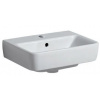 Geberit Selnova Compact Malé umývadlo 450x340mm, s otvorom pre bat. s prepadom, biela GEB 501.548.00.1