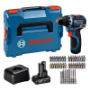 BOSCH GSR 12V-32 PROFESSIONAL Vŕtací skrutkovač, 1x 2.0Ah, 1x 4.0Ah, L-BOXX 06019N7005