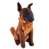 Pes sa zvukom Malinois tmavý