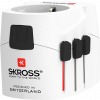 Adaptér cestovný World Adapter PRO Light USB, max. 7A, biely, SKROSS