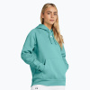 Under Armour dámska mikina Rival Fleece Hoodie radiálna tyrkysová/biela (XL)