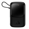 Powerbank Baseus Qpow PRO s káblom, 10000 mAh, 22,5 W (čierna) PPQD060101