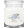 Aromatická svíčka Signature sklo střední Soft Blanket 368 g - Yankee Candle