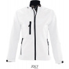SOL'S | Roxy, Dámska 3-vrst. softshell. bunda, biela, L