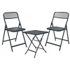PROGARDEN KO-X81100210 Záhradný nábytok skladacia sada stôl + 2 stoličky
