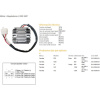 DZE 2487-01 DZE REGULÁTOR NAPÄTIA YAMAHA FZS 600 FAZER '98-'99, TDM 850 '93-'96, XVZ 1300 '96-'01 (35A) (ESR360)