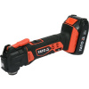 Yato YT-82818 oscilační multinářadí Černá, Červená 60 W 18000 oscilací/min