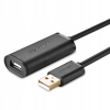Ugreen 10321 USB 2.0 Active Extension, with Chipset, 10m, černý
