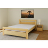 Posteľ z masívu borovice 3,5 cm Tilo 140x200 cm + rošt ZADARMO