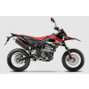 Aprilia SX 125 2018-2024 nálepky dyha vzor ČIERNO-ČERVENÁ 2020