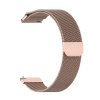 Techsuit - Watchband 18mm (W009) remienok pre Huawei Watch GT 4 (41 mm) / W1 / Honor Watch S1 / Garmin Venu 2S / Vivoactive 4S – ružové zlato KF2341174