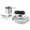 Súprava riadu GSI Glacier Stainless 1 Person Set