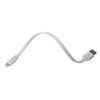 Colorway Datový Kabel USB/ Lightning/ 0,25m/ Bílý (CW-CBUM-LM25W)