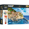 TREFL Sada 2v1 Manarola Ligurie Itálie s lepidlem 1500 dielov
