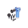 Massage Gun Mini vibrační masážní pistole modrá