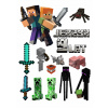 Výtlač cukrová hmota na tortu MINECRAFT Meno Vek