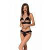 Komplet Passion Dolly Set With Open Bra Farba: Čierna, Veľkosť: 2XL/3XL