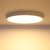 LAMPA LAZENKOVÁ STROPNÁ LED LAMPA STROPNÉ SVIETIDLO BIELA 3000K MODERNÁ 2-PAK
