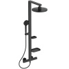 Ideal Standard Ceratherm Alu+ sprchový systém s termostatickou batériou a 2 poličkami BD583XG