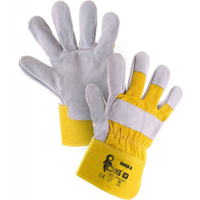 Pracovné rukavice CXS Dingo A kombinované - veľkosť: 11/XXL