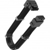 AKASA prodlužovací kabel G-Nexus PX16, 12+4-pin 12VHPWR Adaptér, 30cm, 90° AK-CBPW32-30BK