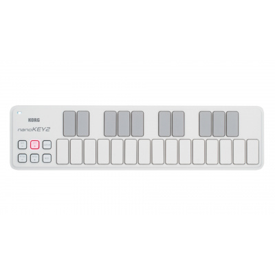 KORG nanoKEY2-WH - Slim-Line USB MIDI klaviatura.