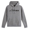 ALPINESTARS mikina BLAZE HOODIE 3, ALPINESTARS (šedá/černá)