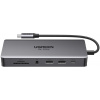 OSTATNÍ UGREEN 15965 Rozbočovač 11 v 1 USB-C (10 Gb/s USB 3.2, duálne HDMI)
