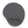 Gel mouse pad with wrist support, grey (MP-GEL-GR)