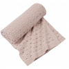 Cotton & Sweets Bambusová deka púdrovo ružová 80x100 cm