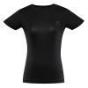 ALPINE PRO BASIKA ČIERNA DÁMSKE RÝCHLOSCHNÚCE TRIČKO XS