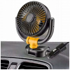 Ventilátor do auta mini malý VETRÁK pod ZAPAĽOVAČKU regulácia 360 12V