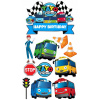 CUKROVÁ TLAČ jedlý obrázok na tortu Cukrová hmota Tayo the Little Bus SADA 6