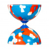 Vyvážené ložiskové JESTER diabolo od JuggleDream Farba: Červeno-modro-bílá