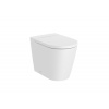 Roca INSPIRA Round WC misa stojatá RimFree 56 x 37 cm, biela matná A347526620