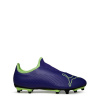 Puma Finesse Firm Ground Football Boots Childrens Purple/Green 5 (38)