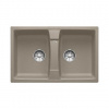 Blanco Lexa 8 - Silgranitový drez, 78x50 cm, InFino, tartufo 524967