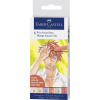 Faber Castell FC-167168 pero na kreslenie Faber-Castell Pitt Artist Pen Manga 6-dielne puzdro na cer