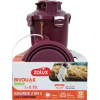 Fľaša 2v1+ 2 misky BIVOUAK 2x350ml červená Zolux