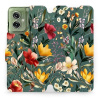 Mobiwear flip knižkové pre Motorola Moto G55 5G - Zelená lúka 5906511905597