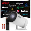 LED projektor Magcubic Projektor LED projektor OWLOO Android TV biely