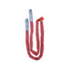 Ťažné lano s okami KERBL 37704 4 m/40mm/35000 kg, červené