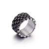 Royal Fashion pánsky prsteň KR45208-K Velikost prstenu: 7 (EU: 54-56)