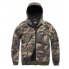 Vintage Industries ASHORE maskáčová softshellová bunda s kapucňou - WOODLAND CAMO, M