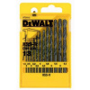 DeWALT Sada vrtáků do kovu HSS-R DIN 338 v plastové kazetě (13 ks) DT5912