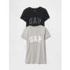 GAP Tričko s logom, 2 ks Viacfarebná XXS